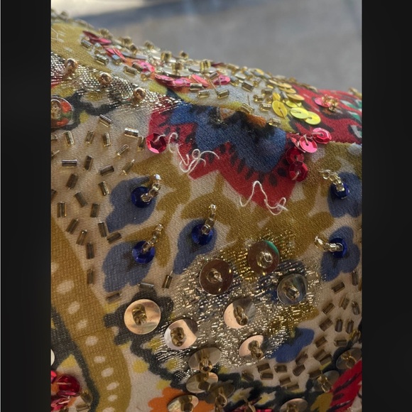 Vintage 60s Elinor Simmons for Malcolm Starr beaded and Sequin dress - Picture 13 of 14